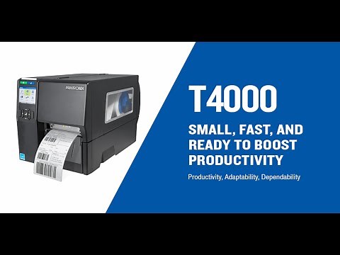 Printronix Auto ID T4000 Compact Thermal Barcode Printer