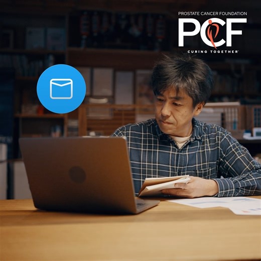 Be the first to hear about the latest in #prostatecancer news, groundbreaking discoveries, inspirational patient stories and ways you can get involved. Sign up for emails from PCF, helping you stay informed and updated on the latest. 👉 https://bit.ly/PCFEmailsSignUp | Prostate Cancer Foundation
