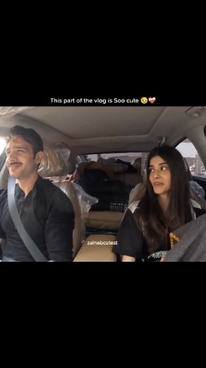 𝑳𝒂𝒊𝒃𝒊𝒊𝒊𝒊𝒊𝒊𝒊𝒊 on Instagram: ""The Usainainan fandom has been BLESSED with this incredible vlog😩🥹❤️‍🩹 . . . #usamakhan #ZainabShabbir #reelsinstagram #love"