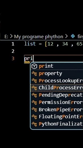 Here's How you can create list in python #coding #programming #cleancode #learnpython #python