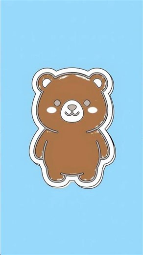 Easy Kawaii Bear Drawing Tutorial with Chillify