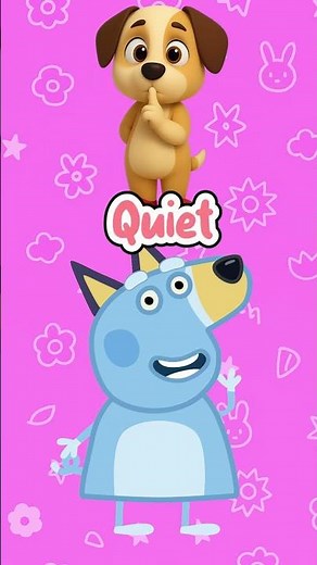 English Opposite Words with Blue #kids #learning #preschool