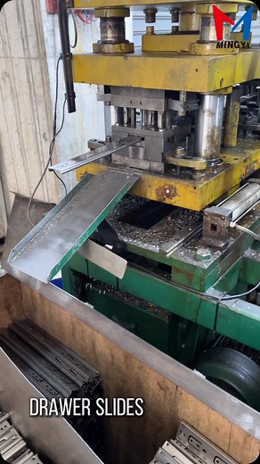 MingYi Hardware Hinge on Instagram: "The production of drawer slide components is in full swing. Every process is strictly controlled, with precise dimensions, stability, and durability #drawerslides #productionline #manufacturingprocess #furniturehardware #woodenbox #hardwarefittings #kitchencabinet #furnitureaccessories #reels"