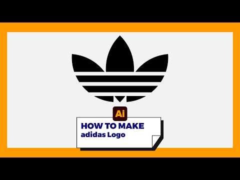 Adobe Illustrator Tutorial | HOW TO MAKE Adidas Logo (Tips Tricks Tools Beginners 101)