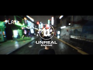 Cyberdistrict (Kitbash 3D) - Third Person Proof of Concept - Unreal Engine 5.0