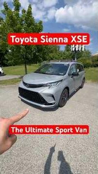 The Ultimate Sporty Minivan - Toyota Sienna XSE #toyota #toyotasienna #minivan #carreview