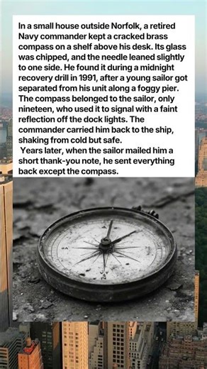 Why a Commander Kept a Broken Compass His Whole Life