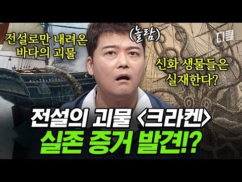 이게 ㄹㅇ 실화라고? 북유럽 전설의 바다 괴물 〈크라켄〉의 공격을 받은 어룡😱 #프리한19