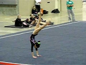 Lily G Level 7 Gymnastics Floor