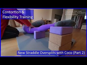 Contortion Training by Flexyart 184: Straddle Oversplits 2 - Also for Yoga, Poledance, Ballet, Dance