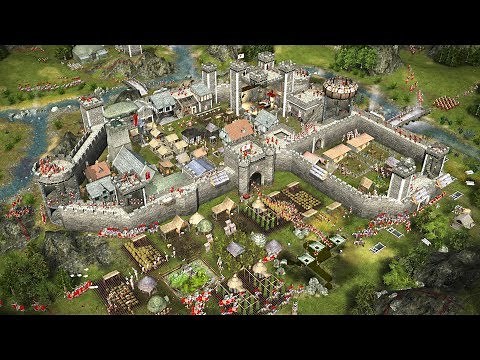 STRONGHOLD 2 | Multiplayer Versus | 1 | RTS Castle and Village Building Game
