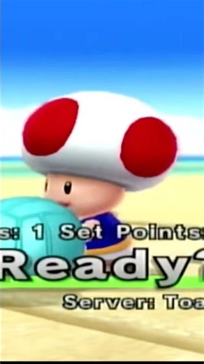 Toad Time!! #gaming #nintendo #nintendowii #mario #mariosportsmix #volleyball #toad #squareenix