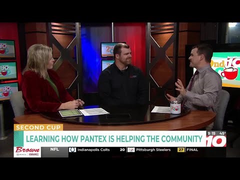 Learning how Pantex is helping the community with Caleb Heltenberg