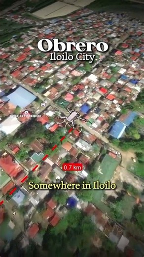 Barrio Obrero Iloilo City #AerialFootage #AerialView