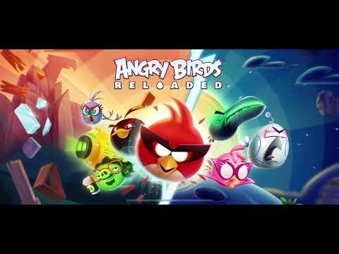 Me playing the Angry Birds Reloaded Swine Wave update for the first time.