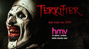 52K views · 131 reactions | Move over Pennywise because there is a new clown in Town. 嵐 #TERRIFIER is yours to own on DVD today 嵐 Lookout for Art The Clown stalking the aisles of HMV  | Signature Entertainment | Facebook