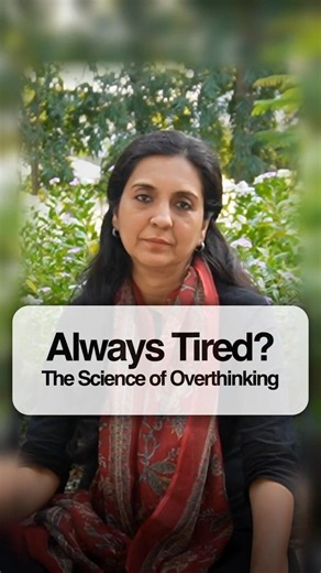 Constantly Feeling Tired? | The Hidden Link Between Overthinking and Fatigue #Overthinking #shorts