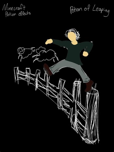 Drawing Minecraft Potion Effects Ep.3