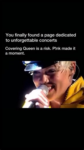 Unforgettable Concerts on Instagram: "🎤 P!nk – “Bohemian Rhapsody” (Live Cover) 📍 Covering Queen is a high-wire act. P!nk didn’t just walk it—she belted across it with power, reverence, and her signature edge. During her Funhouse Tour, P!nk delivered a soaring live cover of “Bohemian Rhapsody” that stunned audiences across Australia and beyond. Stripping away the theatrics of the original, she leaned into the song’s emotional core—channeling Freddie Mercury’s drama with her own raw vocal firep