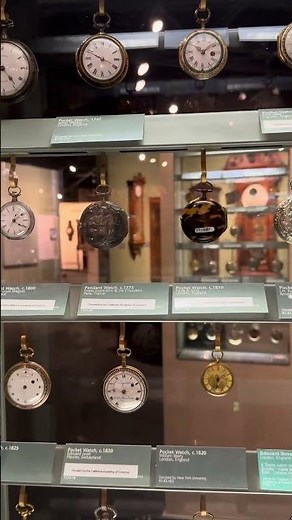 National Watch and Clock Museum Pocket Watch Display