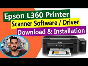 Epson L360 Printer Scanner Driver Download & Installation In Windows 10 ll മലയാളം