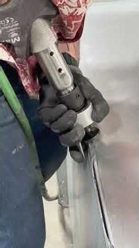 Closing Pittsburgh on 16 Gauge Duct with Air Hammer