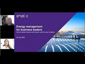 Webinar: energy flexibility and Demand Response to unlock revenue and reduce costs