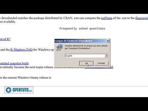 #1 - Télécharger et installer R
