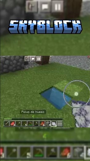 skyblock Minecraft android xd #minecraft