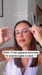 128K views · 78 reactions | ✨ Tutte le 헿헮헴헮혇혇헲 헱헲헹 헳헮헶-헱헮-혁헲, ascoltate ✨ Le vostre sopracciglia hanno appena fatto un upgrade. Il Kit di Laminazione a Casa Brow Code scolpisce, modella e fissa in pochi minuti, regalandovi sopracciglia sollevate e definite che durano fino a 8 settimane. 3 semplici passaggi. Un kit di lusso. Massimo impatto con il minimo sforzo. | Brow Code | Facebook