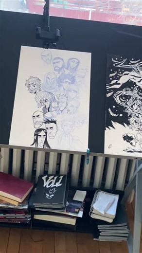 Building the Space: stage one drafting desk #art #animedrawing #animesketches #sketchings