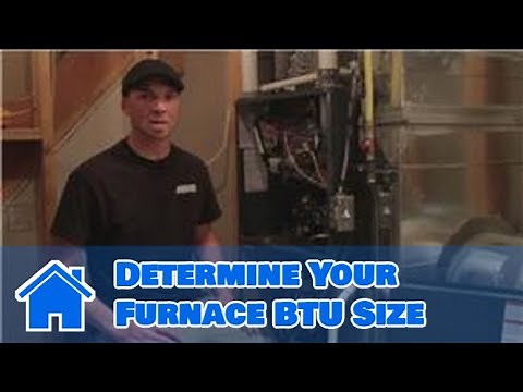 Central Air Conditioning : How to Determine Your Furnace BTU Size