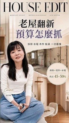 Renovating Your Old Home: Precise Budget Allocation for the 3 Key Project Phases! Yaro Design, Co...