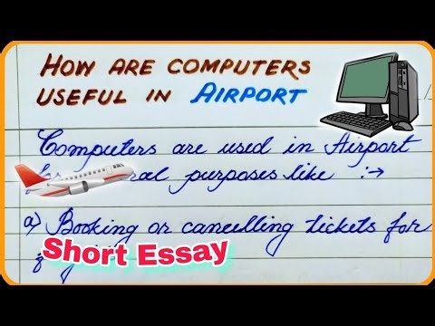 Use of computer in Airport/How computer is used in Airport/Computer use in Airport/Uses of computer