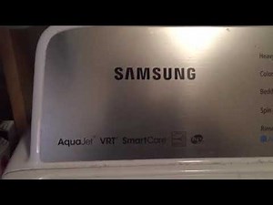 Samsung VRT Aqua Jet not enough water fix