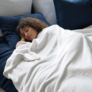 PHF Fleece Twin Blanket, Fuzzy Soft Lightweight Blankets for Bed, Sofa, Suitable for All Season, White, 66x90 inches