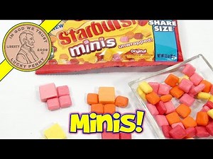 Starburst Minis Unwrapped Candy Review Series