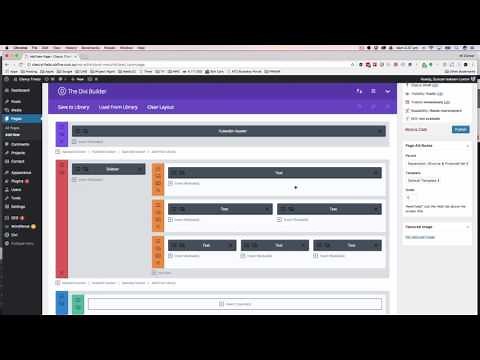 How to add a new page in DIVI Builder | Divi Theme Builder Tutorial