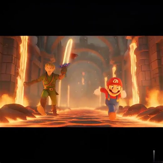 “Mario & Link’s Epic Fail at Bowser’s Castle – Realistic Cinematic Meme