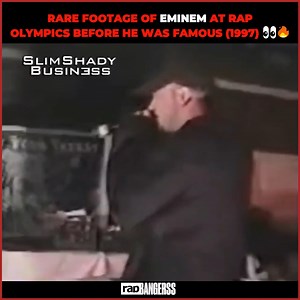 Rare footage of #Eminem at #Rap Olympics before he was #famous (1997) 👀🔥 | Rap Bangers