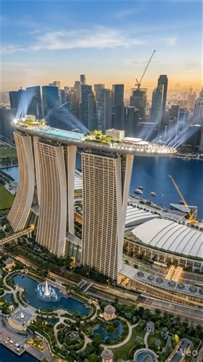 INSANE Skyscraper Construction From Ground to Sky Marina Bay Sands Full Build Timelapse 4K