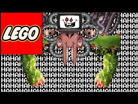 How to build lego undertale characters: Omega Flowey/Photoshop Flowey