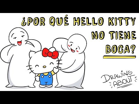 WHY DOESN'T HELLO KITTY HAVE A MOUTH? | Draw My Life