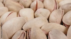 Nut pistachio close-up. Pistachio nuts in the peel. Whole nut kernels.