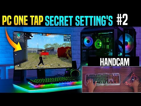 PC One Tap Settings I Free Fire pc settings I free fire pc sensitivity I one tap headshot trick