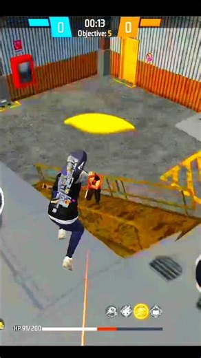 I am rocked& enemy shocked 😲😂 #freefirefunnyshorts #fyp