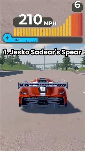 # Koenigsegg is SO farst