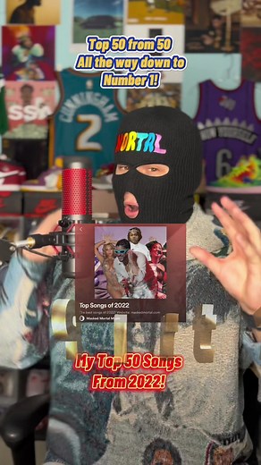 Top 50 songs of 2022, going from 50 all the way down to number 1! Thank you @Vinisha for helping with the list!👏🏼🔥 #topsongs2022