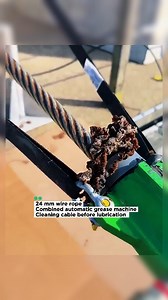 120K views · 564 reactions | Combined automatic grease machine, Cleaning cable before lubrication  #wirerope #lubrication #technology #ptk1608 #reels | Jerry Fernando | Facebook