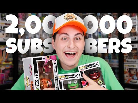 I Spent $2000 On Funko Pops For 2 Million Subscribers!